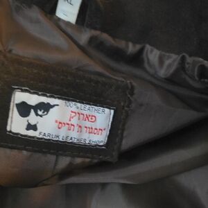 Black Leather Bomber Jacket